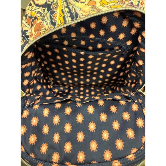 Vera Bradley Small Cotton Backpack Paisley